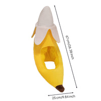 Banana Hat Funny Soft Banana Hat Soft Novelty Headwear for Adults, Teens