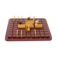 Compact Wooden Maze Game Brain Teaser Maze Board Game Sturdy Toy Portable for Families, Kids, Classroom