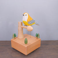 Mechanical Bird Music Box Electric Toy