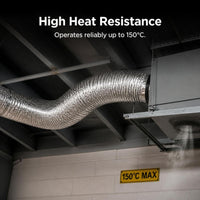 Commercial Aluminum Foil Air Duct for Exhaust and Ventilation Systems