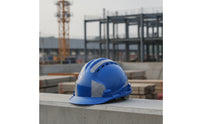 Hard Hat with Reflective Strips Breathable Safety Helmet with Ventilation Hard Hat with Vents Heavy-Duty Lightweight