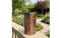 Automatic On/deactivate Solar Dragonfly Garden Light Weather Resistant Hollow Metal Projection Lantern Colorful Pattern Projection Lamp for Balcony
