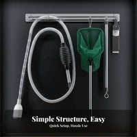 Aquatic Aquarium Siphon Cleaner Easy to Use Manual Aquarium Siphon Long-Lasting