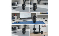 Hotend with Hardened Steel Nozzle High-Temperature Hotend Kit Clog-Resistant Print Head Block for Makers