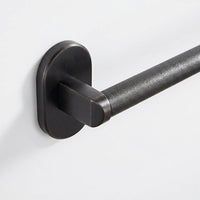 Wall Mounted Towel Rack with Vintage Style for Washroom and Shower Room, Bamboo and Wood Storage with Shelf