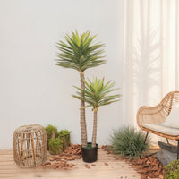 Faux Sword-Hemp Houseplant Artificial Plant in Planter Authentic Decor for Homeowners, Photographers, Home Styling, Staging Corners, Window Displays