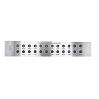 Wire Drawing Plate with Round Holes 24-Hole Jewelry Drawplate with Circular Holes Jewelry Wire-Pulling Plate Heavy-Duty