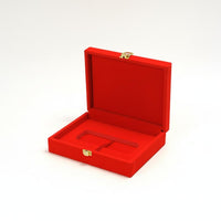 Matrimony Bar Presentation Box Bar Presentation Box Hinged Lid Gift Packaging Wear Resistant Display Case