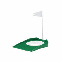 With Flag Golf Putting Cup Angled Base-Shaped Base Putting Practice Hole ABS Plastic Golf Practice Cup