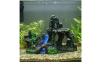 Resin Rockery Resin Mountain Decoration Aquatic Habitat Landscape Mountain Long-Lasting Aquatic Habitat Rock Cave Quick