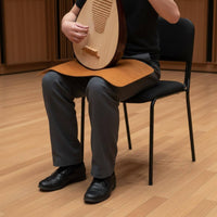 Non-Slip Instrument Pad Soft Texture Erhu Anti-Slip Pad Wear-Resistant PU Leather Instrument Cloth for   Artists