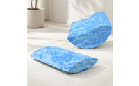 2 Pieces Foam Balance Board with Rocker Block Lightweight Stretching & Equilibrium Wedge Portable Foam Wedge Blocks for Pilates Enthusiasts