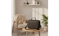 Console Case with Compartments Large Capacity Hard Case with Shoulder Strap Sturdy for Commuters