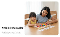 Early Learning Color Recognition Training Game Educational Inspired Sliding Reasoning Brainteaser Board Improves Hand-Eye Coordination
