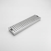 Drip Tray with Perforated Top Rust-Resistant Coffee Drip Tray Low-Profile Stainless Steel Drain Box for Cafes