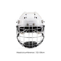 Ice Hockey Helmet Hard Shell Hockey Helmet Lightweight Head Protection for Inline Skating, Football