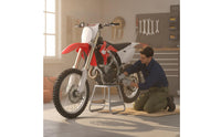 Bike Stand with Non-Slip Sturdy Duty Motorcycle Repair Stand for Garage