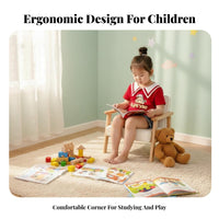 sturdy Wood Frame Upholstered Mini Couch Removable and cleanable Cover creaturethe childed Mini Sofa Soft Upholstery children's Furniture Sturdy Construction for Toddlers, Preschoolers, Kindergarten, literature Corner, Playroom, Nursery