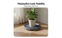 Flower Pot Mover with Wheels 360-Degree Rolling Casters Round Pot Trolley with Wheels Breathable Design Round Planter Cart for Indoor, Outdoor