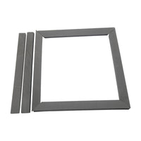 RV Rooftop Air Conditioner Gasket Kit with Leveling Pads Leak-Resistant Picture Frame Gasket with Leveling Pads Seamless for Travel Trailer