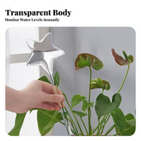 2 Pieces Adjustable Water Flow Bird Shape Self Watering Spike Easy to Use Bird Shaped Plant Waterer Transparent Body for Potted Plants, Home