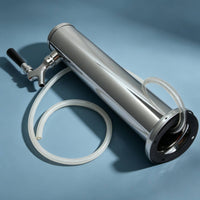 Stainless Steel Beer Dispenser Cylindrical Drink Dispenser Tank Insulating Sleeve