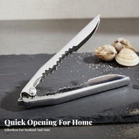 Clam Shell Unseal Er Multi-Functional Clam Unseal Er Plier Shell Unseal Er Tool Non-Slip Handle Seafood Sheller Tool