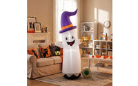 Inflatable Inflatable Ghost Outdoor Inflatable Ghost with Lantern Cute Halloween Decoration Adorable for Homeowners, Families, Yard, Lawn, Porch