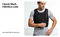 Soft Textured Adjustable Padded Chest Vest Padded Chest Protector Training Vest