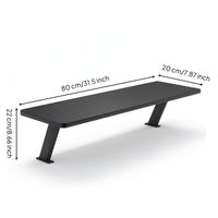 Desktop Riser Shelf Space-Saving Small Bookshelf Rectangular for Students