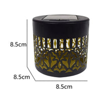 Waterproof Mandala Wall Lantern Easy Installation Solar Wall Lantern Weather Resistant