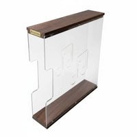 Vinyl Record Holder Desktop Organizer Elegant Display for Home Listening