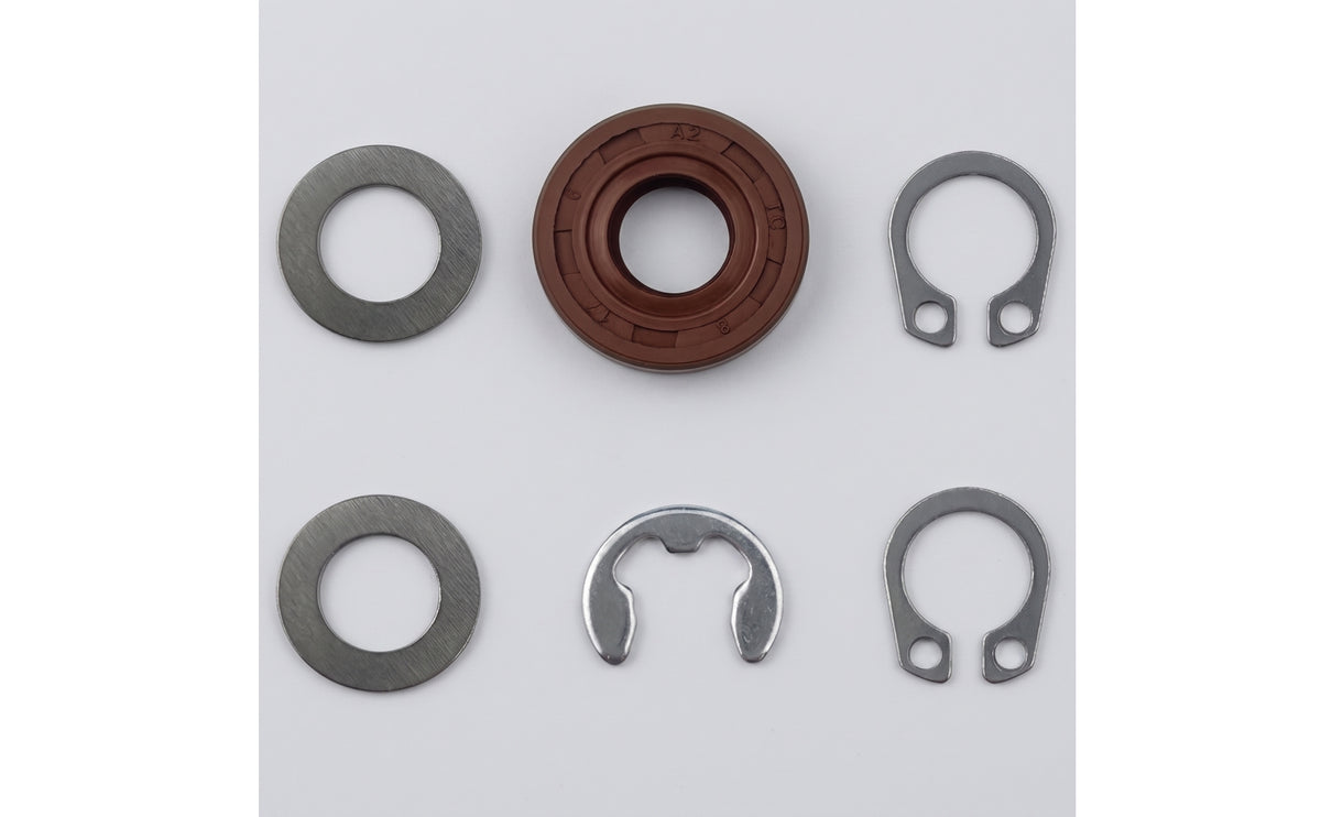6 Pieces Shaft Seal Kit with Washers Compatible Snap Fastener Hardware for Appliance Servicing