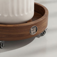 Rolling Botanical Trolley Heavy Duty Botanical Trolley with Wheels Sturdy Flower Pot Holder for Living Room