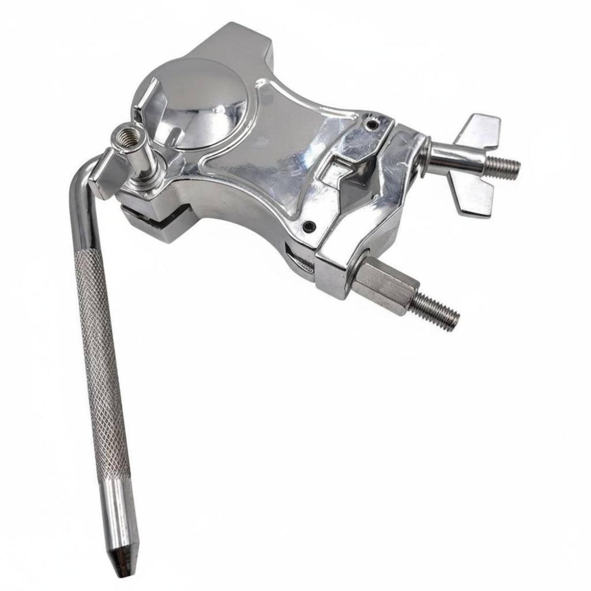 Drum Extension Clamp Easy Installation Tom Holder Clamp Wear-Resistant Tom Drum Mount Holder for Studio Sound Production