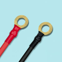 to o rings Terminal Cable  Inline Circuit Protector Protection Fused Loop Terminal Harness Pure Copper Wire 10AWG Tender Cable for Motorcycle, RV