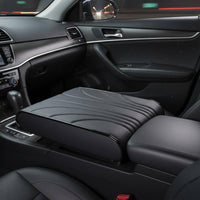 Car Armrest Pad Pressure Relief Center Console Armrest Pillow Anti-Slip Center Console Elbow Rest for Commuters, Daily Commute