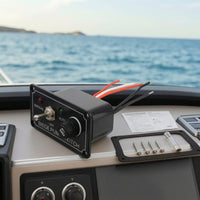 Bilge Pump Switch Panel Manual-off-Auto Bilge Pump Switch with Indicator Lights Marine-Grade Compact for Boat Owners, Boats