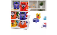 jungles Balance Stack Educational Animal Stacking Blocks Screen Wood Equilibrium Pieces Game for Kids