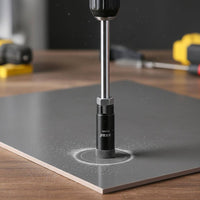 Long Reach Porcelain Tile Drill Bit Sharp and Long-Lasting Abrasive High Precision for Renovation