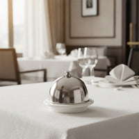 Butter Dish with Dome Lid Compact Butter Dish with Lid Decorative Mini Condiment Server for Restaurant