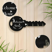 Wall-Mounted Key Holder Decorative Wall Key Holder Organizer Rustic Farmhouse for Entryway, Hallway