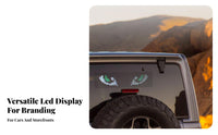 Car Advertising Screen USB Powered App Control LED Screen Customizable Animation & Text Flexible LED Car Panel for Business Owners