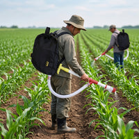 Granular Backpack Fertilizer Applicator Portable Fertilizer Applicator with Backpack Bag Duradero Esparcidor De Fertilizante Con Correa De Hombro Ligero for Row Crops
