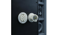 120/208V NEMA L21-30 Receptacle Heavy-Duty Locking Receptacle with Screw Terminals UL Listed Locking Outlet 3-Phase for Electricians, Contractors, Power Distribution Boxes, Generators, Stage Lighting