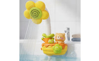 Button-Operated Electric Bath Toy with Hose Flexible Water Sprayer for Toddlers, Babies, Kids