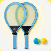 Kids Tennis Racket with Training Balls Antiskid Sports Toy Youngster-Friendly