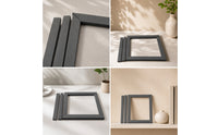 RV Rooftop Air Conditioner Gasket Kit with Leveling Pads Leak-Resistant Picture Frame Gasket with Leveling Pads Seamless for Travel Trailer