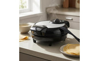 Electric Waffle Cone Maker 1200 W Countertop Waffle Cone Maker Kitchen Appliance Indicator Lights Textured Surface