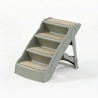 Four-Step Pet Staircase Anti-Slip Cat Steps Nonslip for Sofa, Injured Pets, Cats